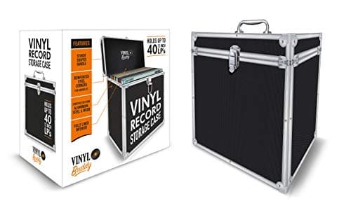 Image of Vinyl Buddy Vinyl Record Storage Case - Can Hold Up To 40 LP's