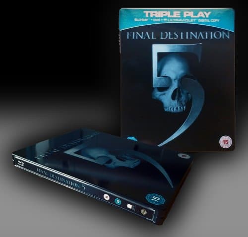 Image of Final Destination 5 - Limited Edition Steelbook Triple Play (Blu-ray + DVD + UV Digital Copy)