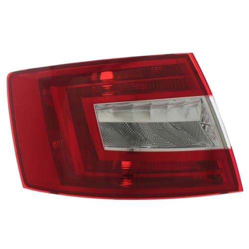 Image of XYZ Parts Rear Tail Light Assembly Compatible With Skoda Octavia Mk3 Hatchback 2013-2017 For UK Passengers Side Left Hand Replacement