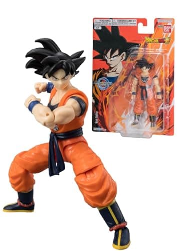 Image of BANDAI Dragon Ball Evolve Goku Action Figure - 12.5cm Dragon Ball Super Anime Toy Collectible Action Figure - Anime Gifts for Fans