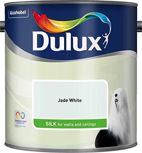 Image of Dulux Silk Jade White, 2.5 L