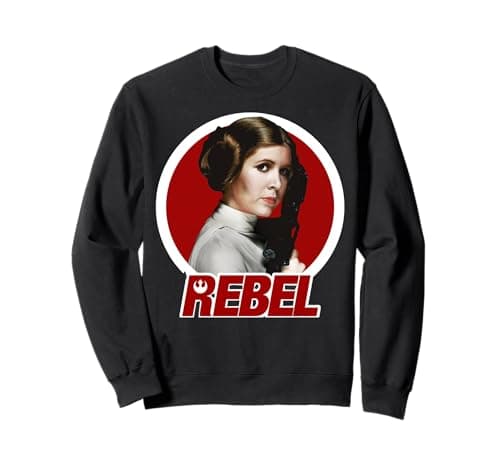 Image of Star Wars Princess Leia Original Rebel Badge Sweatshirt