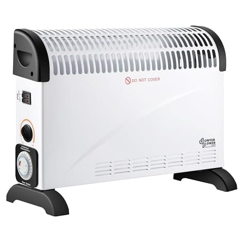 Image of DONYER POWER Convector Radiator Heater with 24-HR Timer/Electrical/Room Heating/Oil-Free Radiator