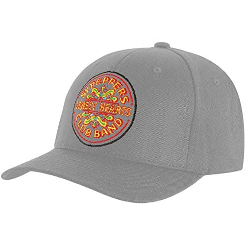 Image of The Beatles Baseball cap Sgt Pepper Drum Grey