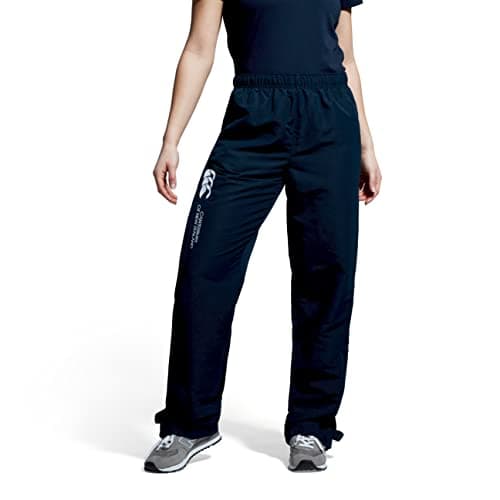 Image of Canterbury Women's Open Hem Stadium Pants | Tracksuit/Lounge Pants | Jogging Bottoms | Durable | Full-Leg Size Zip Track Pants, Navy, 12