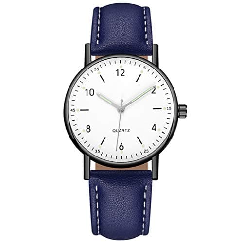 Image of Steel Ladies Watch Quartz Luminous High-end Dial Leisure Watch Stainless Women's Watch Men Wrist Watches (D, One Size)