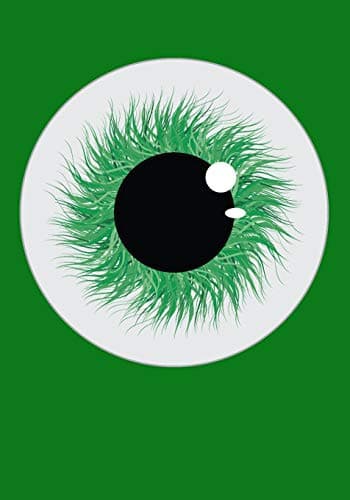 Image of I See All Notebook: Single Green Eyeball