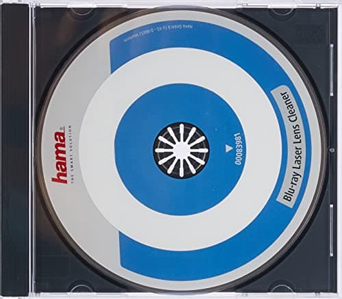 Image of Hama Laser Lens Cleaner for Blu-Ray Players | Compatible with 3D Blu-Ray players and Playstation