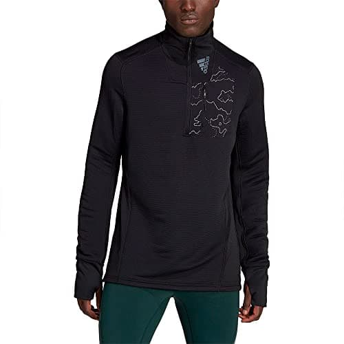 Image of Adidas HL3941 X-CITY 1/4 ZIP Sweatshirt Men's black Size S