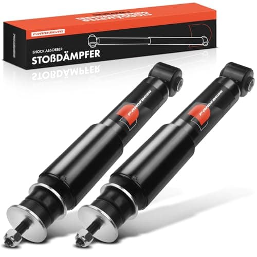 Image of Frankberg 2x Shock Absorber Strut Front Left Right 289,5mm Gas pressure Compatible with Transporter IV Bus 70B 70C 70J 70K 7DB 7DC 7DJ 7DK Replace# 170880,105819