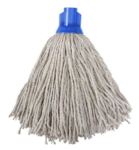 Image of Ramon Hygiene 16 PY Cotton Socket Mop, Blue Socket - Pack of 10 Mop Heads