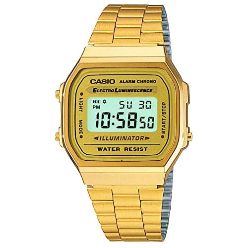 Image of Casio Casual Watch A168WG-9W, Yellow Gold, Casual
