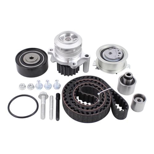 Image of Timing Belt and Water Pump Kit for Au-di A3 8P A4 B8 Q3 8U Q5 8R Se-at Ibiza 6J Leon 1P Sko-da Fabia Superb Rapid V-W Je-tta mk3 mk4 CC B7 Golf mk5 mk6 Pa-ssat B6 B7 Ti-guan 5N Tou-ran 1.6 2.0 TDI