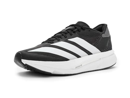 Image of adidas Men's Adizero Sl2 Running Shoes Sneaker, Black/White/Grey, 10.5 UK