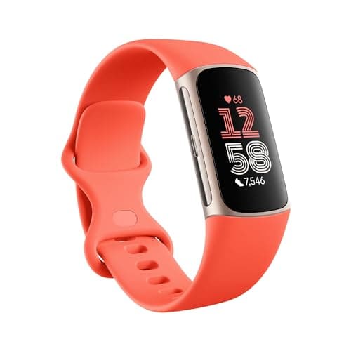 Image of Google Fitbit Charge 6 Activity Tracker with 6-months Premium Membership Included, 7 days battery life and Google Wallet and Google Maps