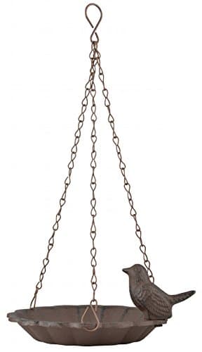 Image of Fallen Fruits Ltd FB378 Hanging Bath (1 Bird), Brown, 28.5 cm*16.0 cm*16.0 cm