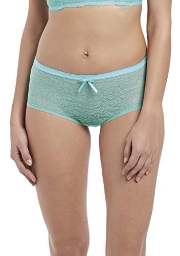 Image of Freya Women's Fancies Hipster Short Boy Panties, Aquamarine, XS