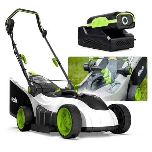 Image of Gtech CLM50 Cordless Lawnmower | Powerful 48V Lithium Battery with 40 Mins Runtime | 42cm Cutting width | 50L Grass Box