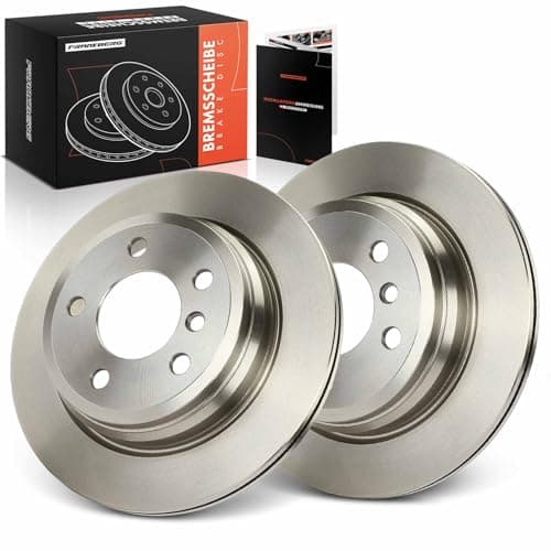 Image of Frankberg Brake Disc Set incl. 2x Discs Rear Vented Ø300mm Compatible with 3 Series Touring F31 4 Gran Coupe F36 3 Gran Turismo F34 Replace# 34216792229