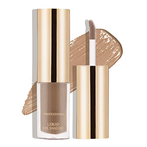 Image of Boobeen Liquid Matte Eyeshadow - Long Lasting Waterproof, Velvet Matte Cream, Neutral Nude Makeup