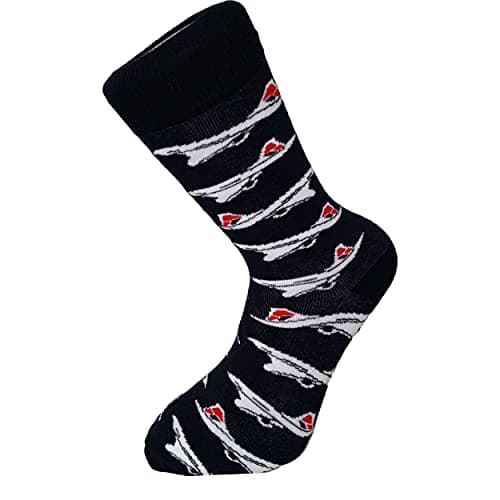 Image of Tie Studio British Airways Tail Concorde Aircraft Unisex Novelty Ankle Socks Size 6-11