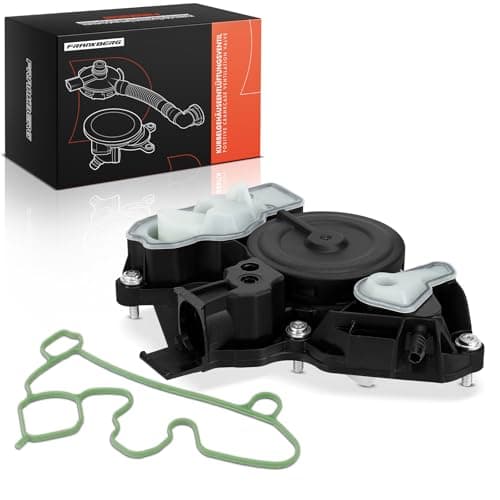 Image of Frankberg Crankcase Breather Vent Hose Valve crankcase with Gasket Cylinder Head Compatible with Golf VII 5G1 BE1 BE2 BQ1 A3 8V1 8VK P.a.s.s.a.t 3G2 CB2 TT FV3 FVP Replace# 06K103495P