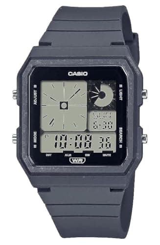 Image of Casio Women Analog-Digital Quartz Watch with Resin Strap LF20W-8A2