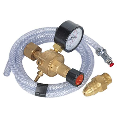 Image of Sealey Reg/Kit/Mo Mig Gas Regulator Kit 1 Gauge Regulator Industrial