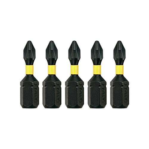 Image of Dewalt DT7993TQZ 25 mm PH1 IR Torsion Bits (Pack of 5)