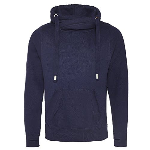Image of AWDis Hoods Mens Cross Neck Hoodie (2XL) (Oxford Navy)