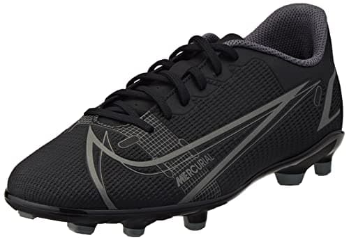 Image of NIKE JR Vapor 14 Club FG/MG, Soccer Shoe, Volt/Bright Crimson,