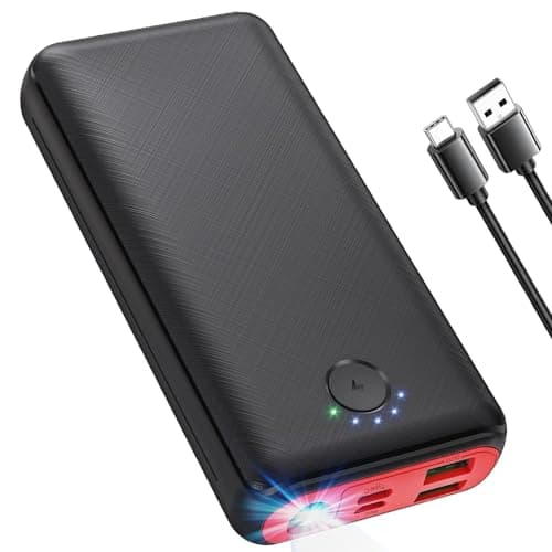 Image of Power Bank 27000mAh Powerbank Fast Charging 22.5W QC 4.0 Portable Charger with Outputs Inputs Flashlight USB C Battery Pack, Ultra-High Capacity Compatible for iPhone Samsung Huawei