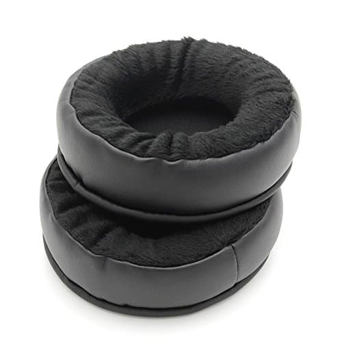 Image of YunYiYi Replacement Cushion Ear Pads Earpads Pillow Repair Parts Compatible with JVC Harx700 Harx900 HA-RX700 HA-RX900 Headphones (Black)