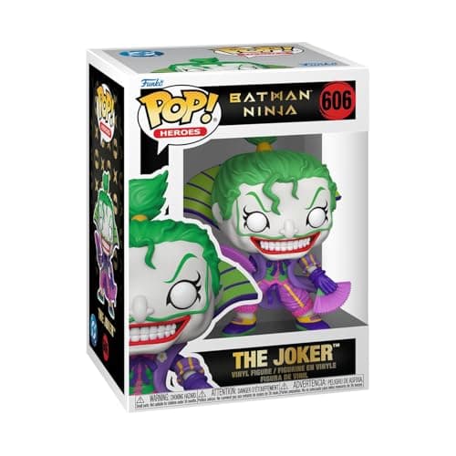 Image of Funko Pop! Heroes: Batman Ninja - the Joker - DC Comics - Collectable Vinyl Figure - Gift Idea - Official Merchandise - Toys for Kids & Adults - Superheroes Fans - Model Figure for Collectors