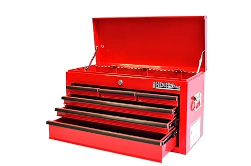 Image of Hilka G208C6BBS BBS Heavy Duty 6 Drawer Tool Chest, Red, Medium