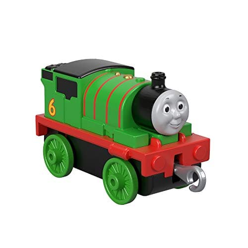 Image of Thomas & Friends Trackmaster, Push Along Percy Metal Train Engine