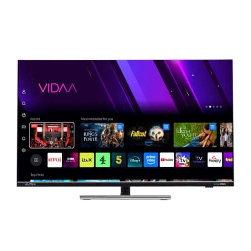 Image of Avtex AV24TS SmartPro 23.8" Freely TV – Portable Full HD LED Smart TV with Freeview HD, Satellite Tuners, Wi-Fi, 12V/24V DC & AC Power – For Caravan, Motorhome, Boat, Travel