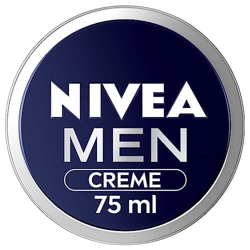 Image of NIVEA Men Creme (75ml), Intensive Everyday Moisturising Cream for Whole Body, Fast-Absorbing Face, Body and Hand Cream, with Vitamin E and Aloe Vera Formula