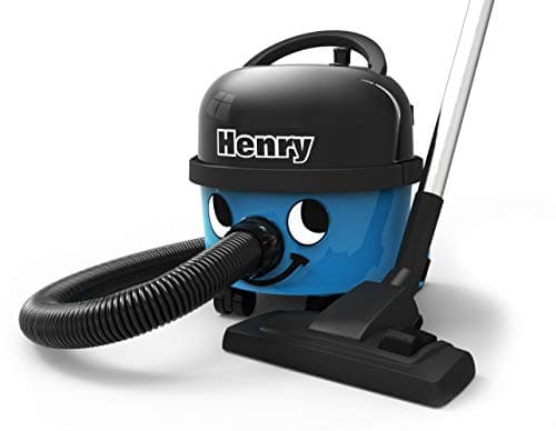 Image of Henry HVR160 Bagged Cylinder Vacuum, 620 W, 6 litres, Black/Nupro Blue