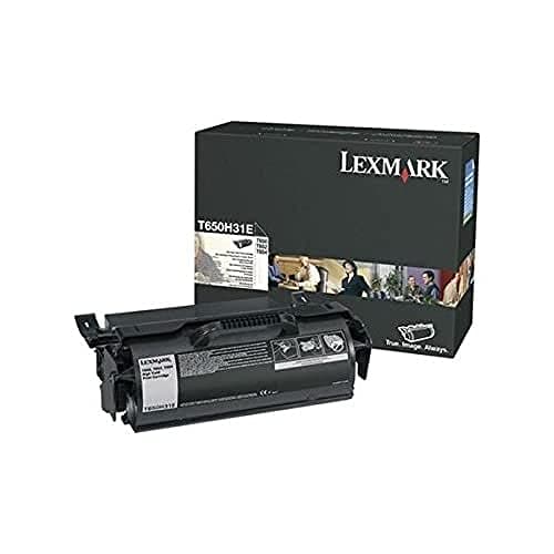 Image of Lexmark T650H31E laser toner cartridge for T65* series-Black