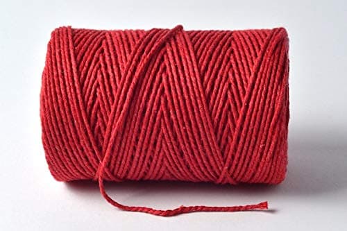 Image of 100m - Everlasto 'Solid' Beautiful Baker's Cotton Craft Twine (2mm approx) (BEEFEATER RED)