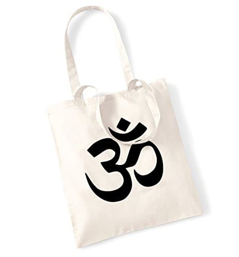 Image of Flox Creative Om symbol tote bag