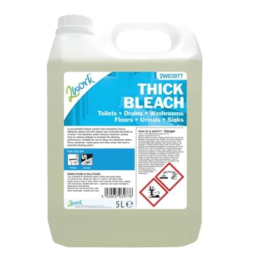 Image of 2Work Thick Bleach 5 Litre 2W03977