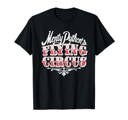 Image of Monty Python Official Flying Circus Red T-shirt T-Shirt