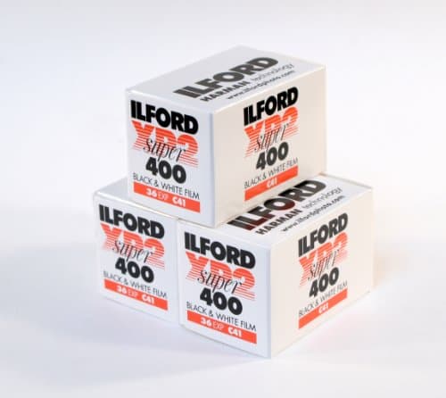 Image of Ilford XP2 400, 35mm 36 exposures 3 rolls