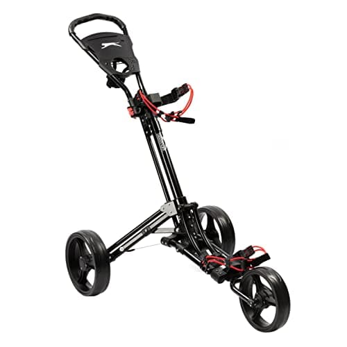 Image of Slazenger Unisex Click Golf Trolley Black One Size