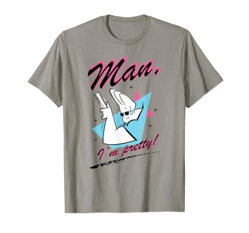 Image of Cartoon Network Johnny Bravo Man I'm Pretty T-Shirt