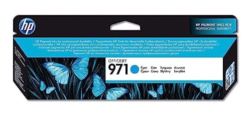 Image of HP CN622AE 971 Original Ink Cartridge, Cyan, Single Pack