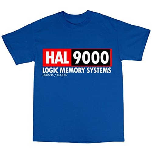 Image of Bees Knees Tees Hal 9000 T-Shirt Royal Blue