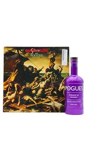 Image of The Pogues - Streams Of Whiskey 70cl 40% ABV (Includes The Pogues Rum, Sodomy & The Lash Vinyl Album)